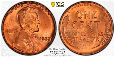 1955 1C DDO FS-102 MS65RD