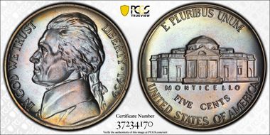 1939 5C Reverse of 1938 PR68