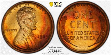 1909 1C Lincoln PR66RD