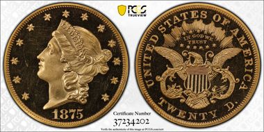 1875 $20 PR64+ DCAM