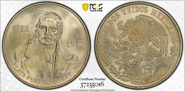 1977-Mo 100 P KM-483.2 MS67