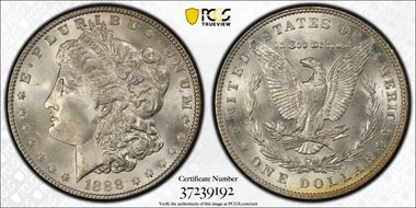 1888 $1 MS65