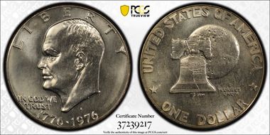 1976-D $1 Type 1 MS67