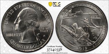 2019-P 25C War in the Pacific NP MS66