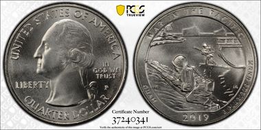 2019-P 25C War in the Pacific NP MS67