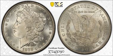 1878-S $1 MS66+
