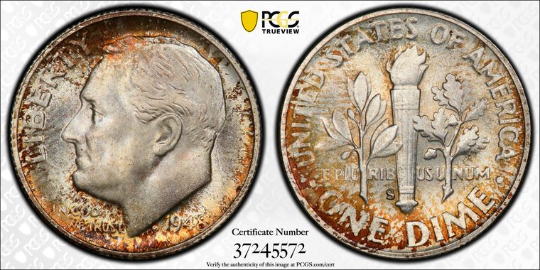 Cert 37245572 - Coin Image