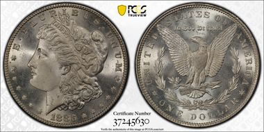 1883 $1 MS67+