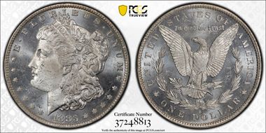 1883-O $1 MS64