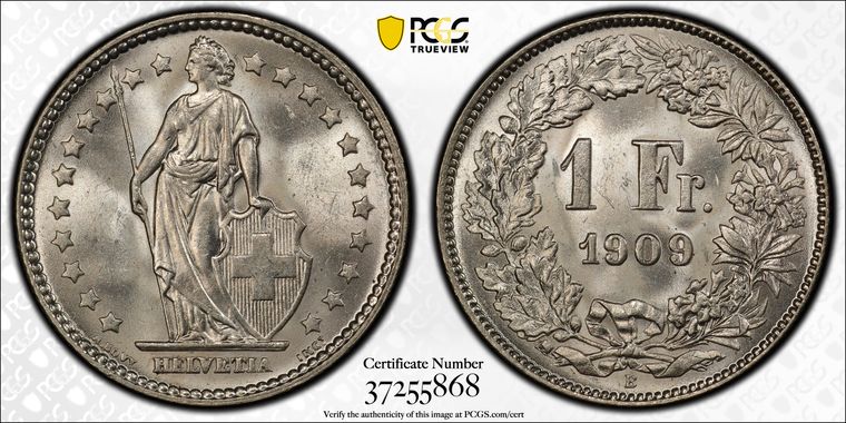 Cert 37255868 - Coin Image