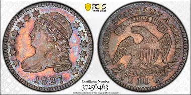 1827 10C JR-12 MS65+