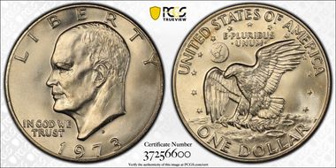 1973-D $1 MS65