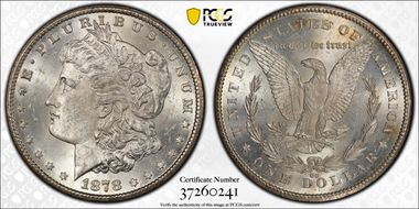 1878-CC $1 MS62