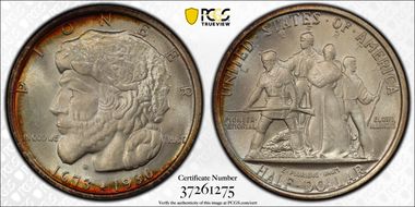 1936 50C Elgin MS67+