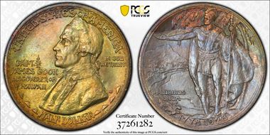 1928 50C Hawaiian MS64