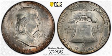 1948-D 50C DDR, FS-801 MS66FBL