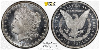 1878-CC $1 MS64DMPL