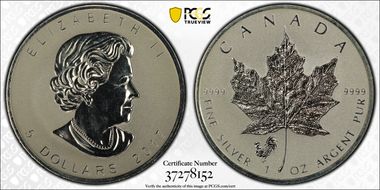 2017 $5 ML Rooster Privy SP64