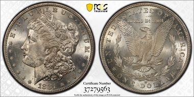 1881-S $1 MS62
