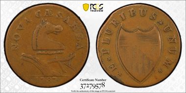 1787 NJ 1/2P Outlined Shield VF20BN