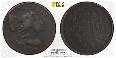 1794 1C Head of 1794 N1BN