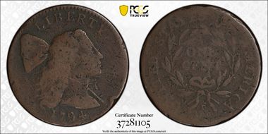 1794 1C Head of 1794 N1BN