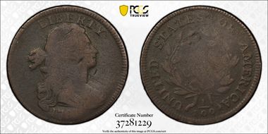 1797 1C Reverse of 1797, Stems G4BN