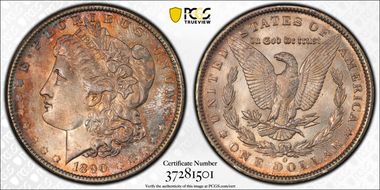 1890-O $1 MS64