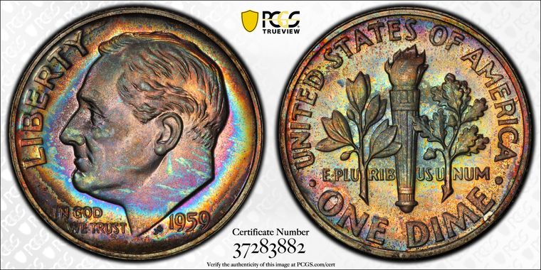 Cert 37283882 - Coin Image