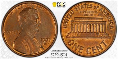 1971-S 1C MS62BN