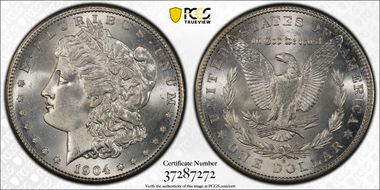 1904-S $1 MS65+