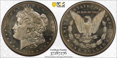 1889-CC $1 MS64DMPL