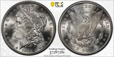 1890-S $1 MS66+