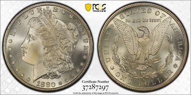 1880-S $1 MS68+
