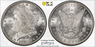 1881-O $1 MS66+