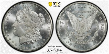 1884-CC $1 MS67+