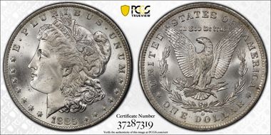 1885-O $1 MS67+