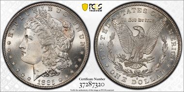 1885-S $1 MS66+