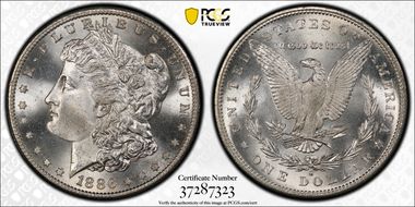 1886-S $1 MS66+
