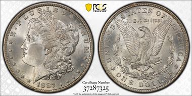 1887-O $1 MS66+