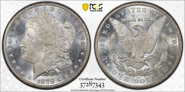 1879-CC $1 MS65+ 