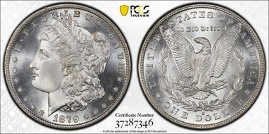 1879-S $1 MS68+