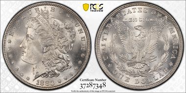 1880 $1 MS66+