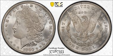 1880/79-CC $1 VAM 4, Rev. of '78 MS66+