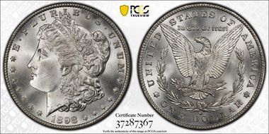 1898-O $1 MS67+