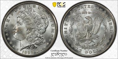 1899-O $1 MS67+