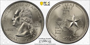 2004-P 25C Texas MS68+