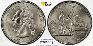 2005-D 25C California Satin Finish SP70