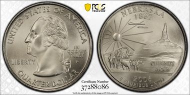 2006-P 25C Nebraska Satin Finish SP69
