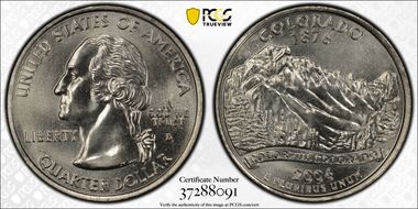 2006-D 25C Colorado MS68